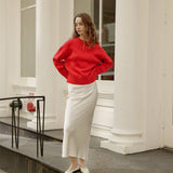The Asher Sweater | Oversized Cropped Sweater