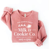 "THE NORTH POLE MILK AND COOKIE CO." Sweatshirt