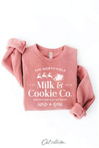 "THE NORTH POLE MILK AND COOKIE CO." Sweatshirt