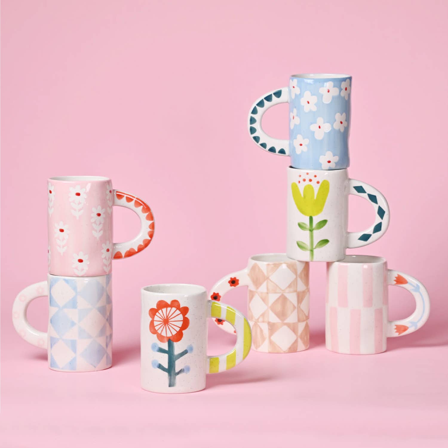 Ceramic Coffee Mug Handmade-Coffee Cups-Tea Drinking Cups