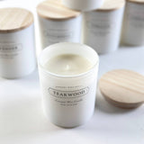 Teakwood Coconut Wax Candle | Tobacco, Santal, Ginger