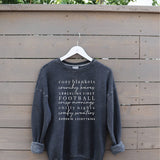 "COZY BLANKETS" Sweatshirt