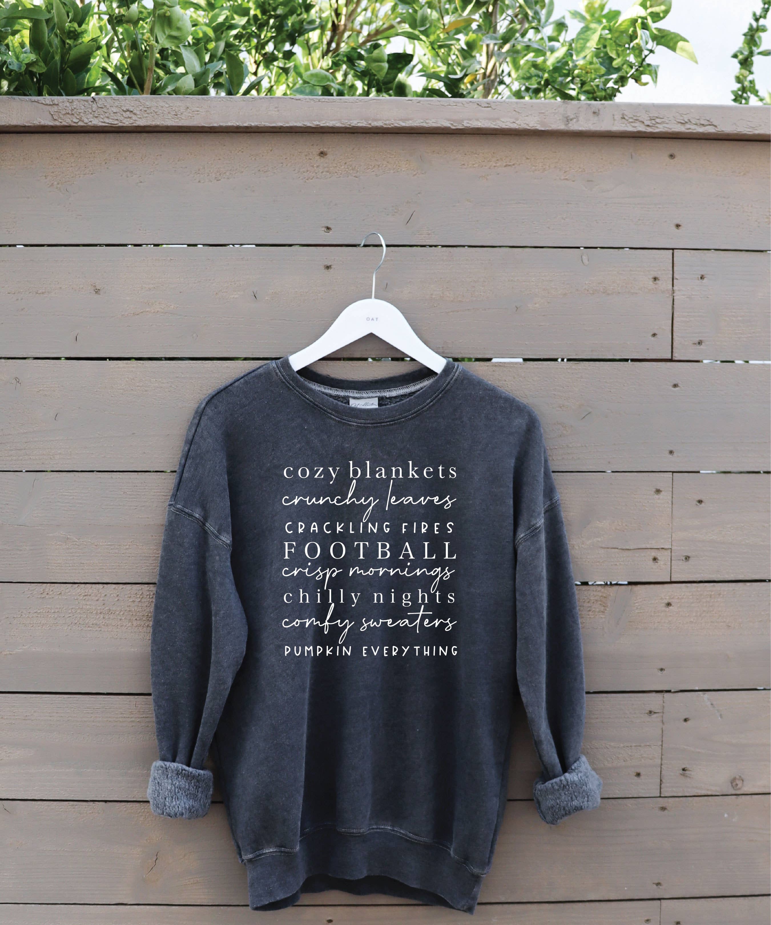 "COZY BLANKETS" Sweatshirt