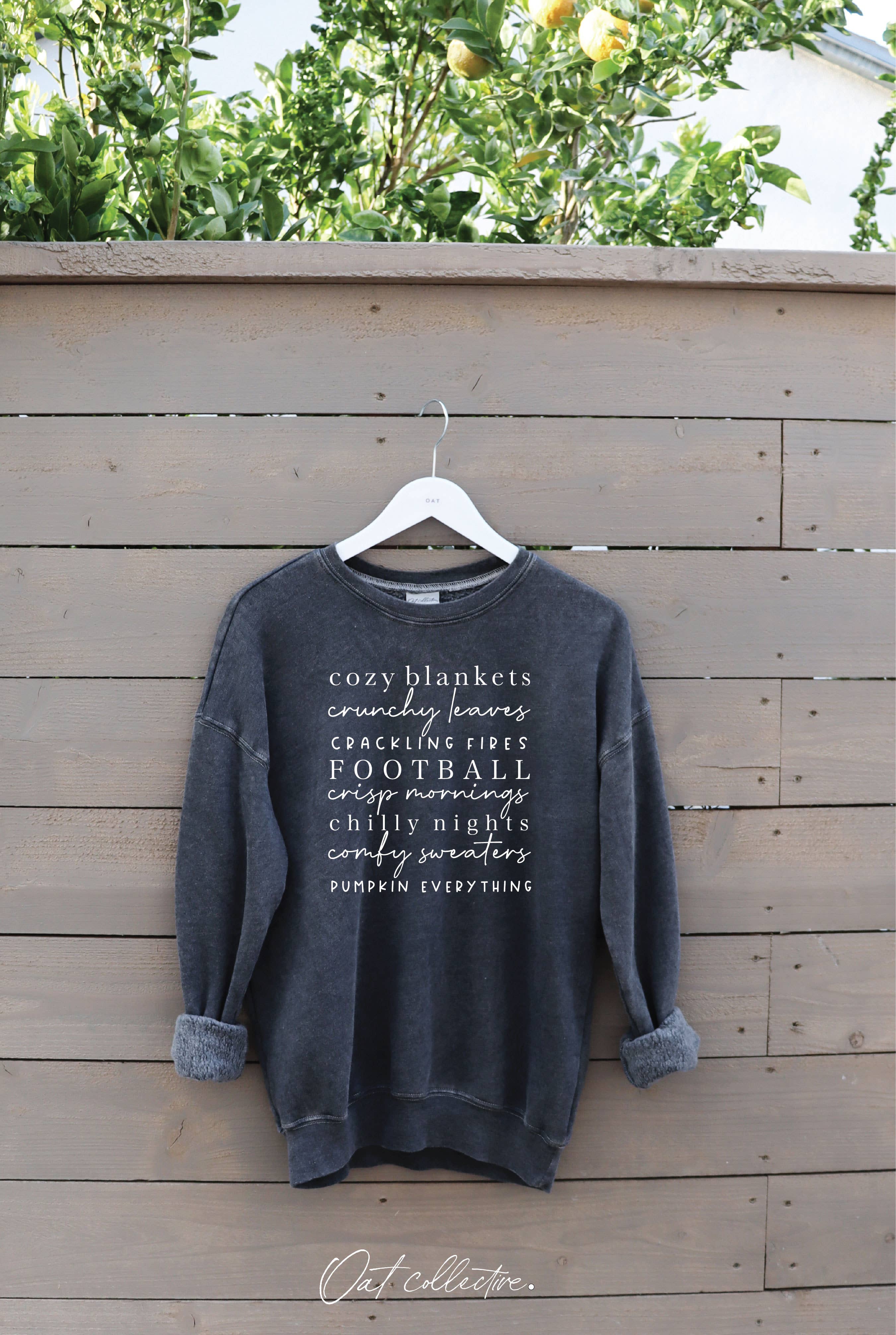 "COZY BLANKETS" Sweatshirt