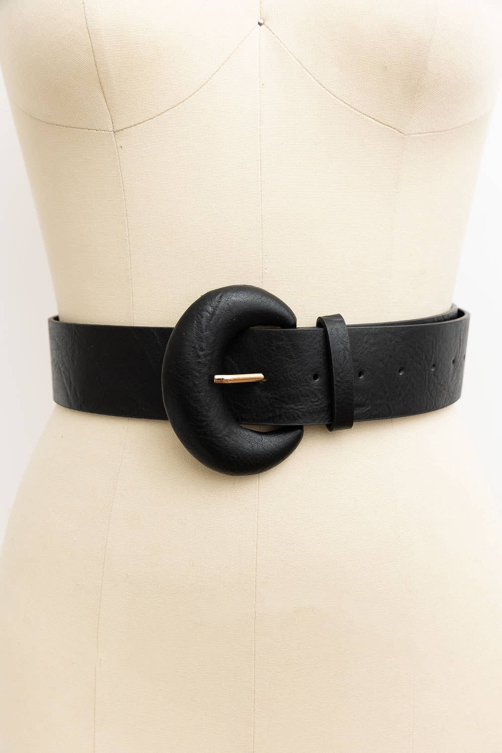 D-Ring Style Weathered Leather Belt