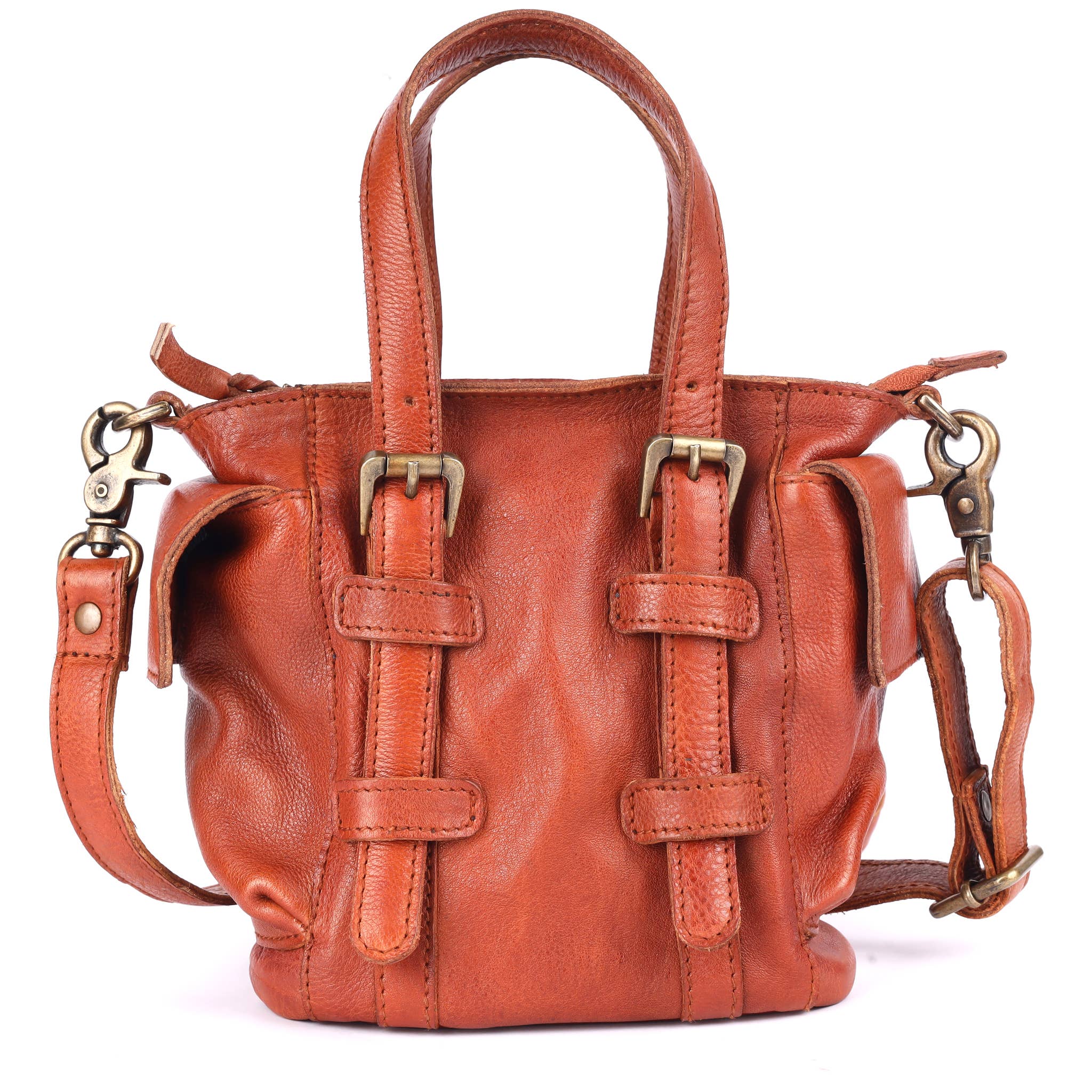 Myles Handcrafted Leather Crossbody Bag