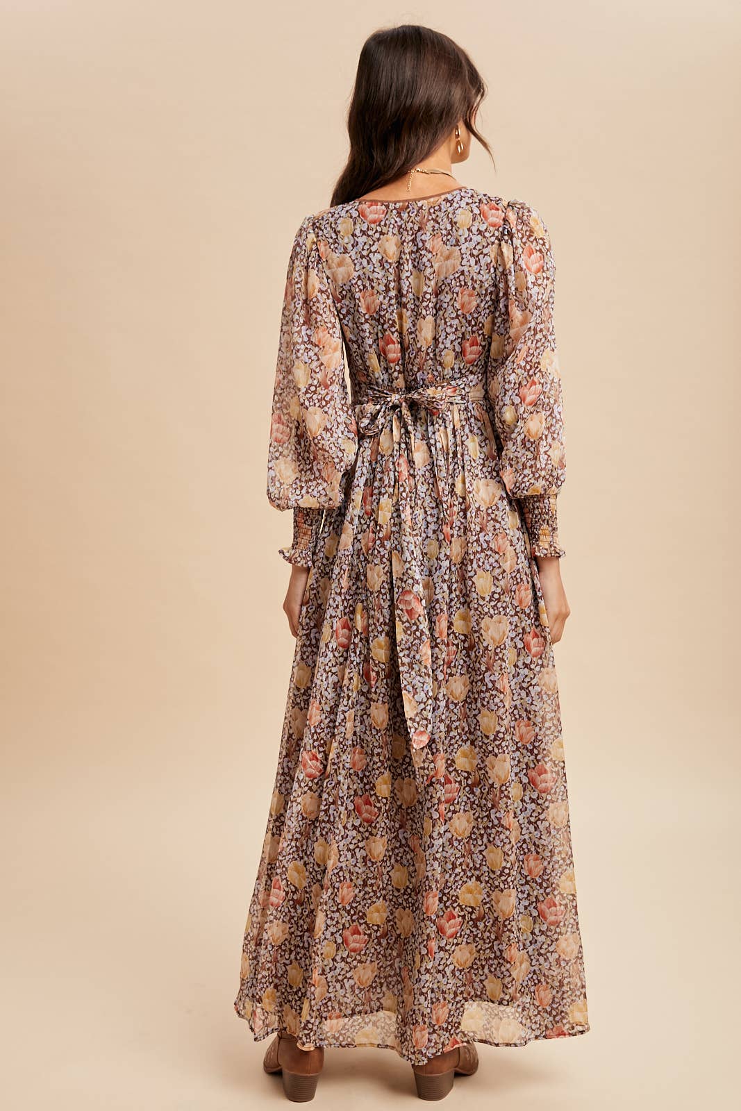 Flowy Button Down Maxi Dress