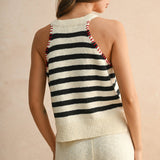Stitch Detailed Knitted Top