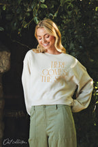 "HERE COMES THE SUN" Graphic Sweatshirt