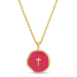 Cross Medallion Necklace