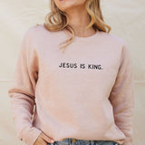 JESUS IS KING Graphic Sweatshirt