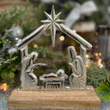 Nickel Nativity 8x6in