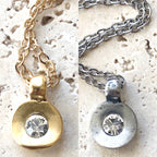 Hand Casted Swarovski Necklace