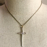 Soul Flow Cross Necklace