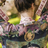 Make A Wish Pixie Duster Cropped Kimono w Wishbone Dandelion