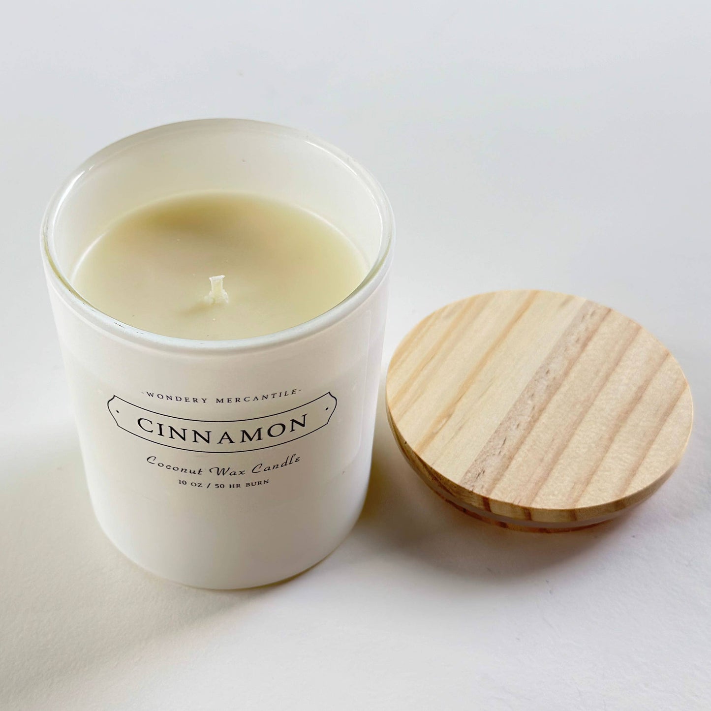 Cinnamon Coconut Wax Candle | Spicy Cinnamon & Cassia