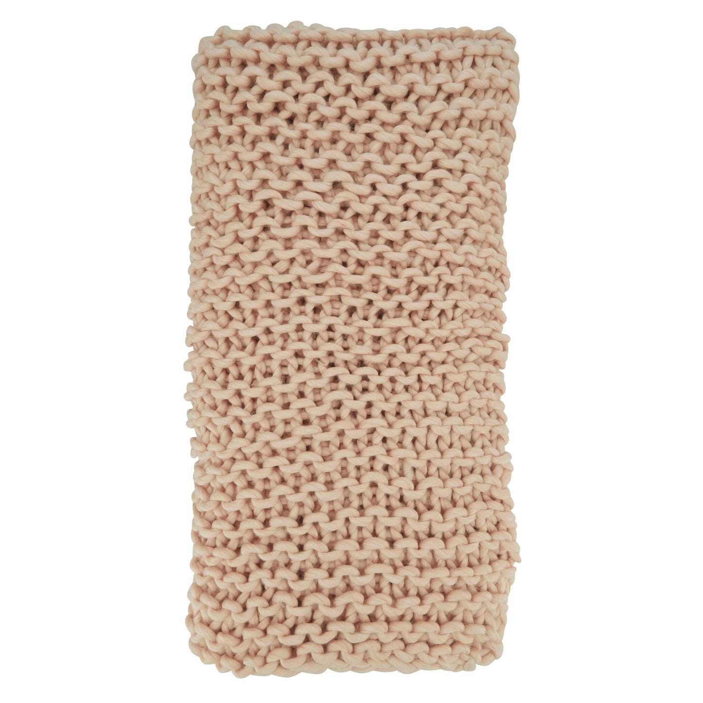 Vintage Style Chunky Knit Throw