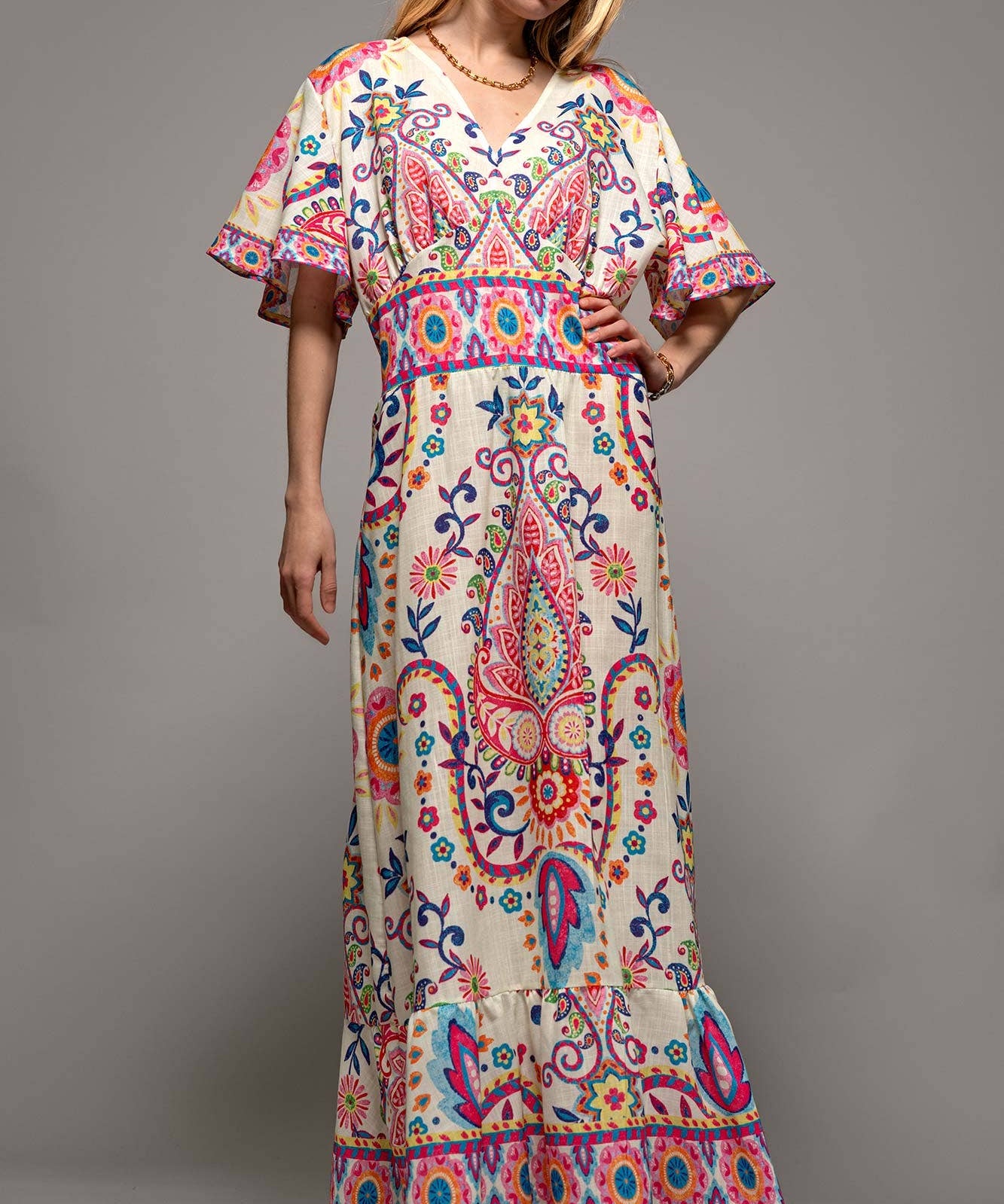 Paisley Maxi Dress