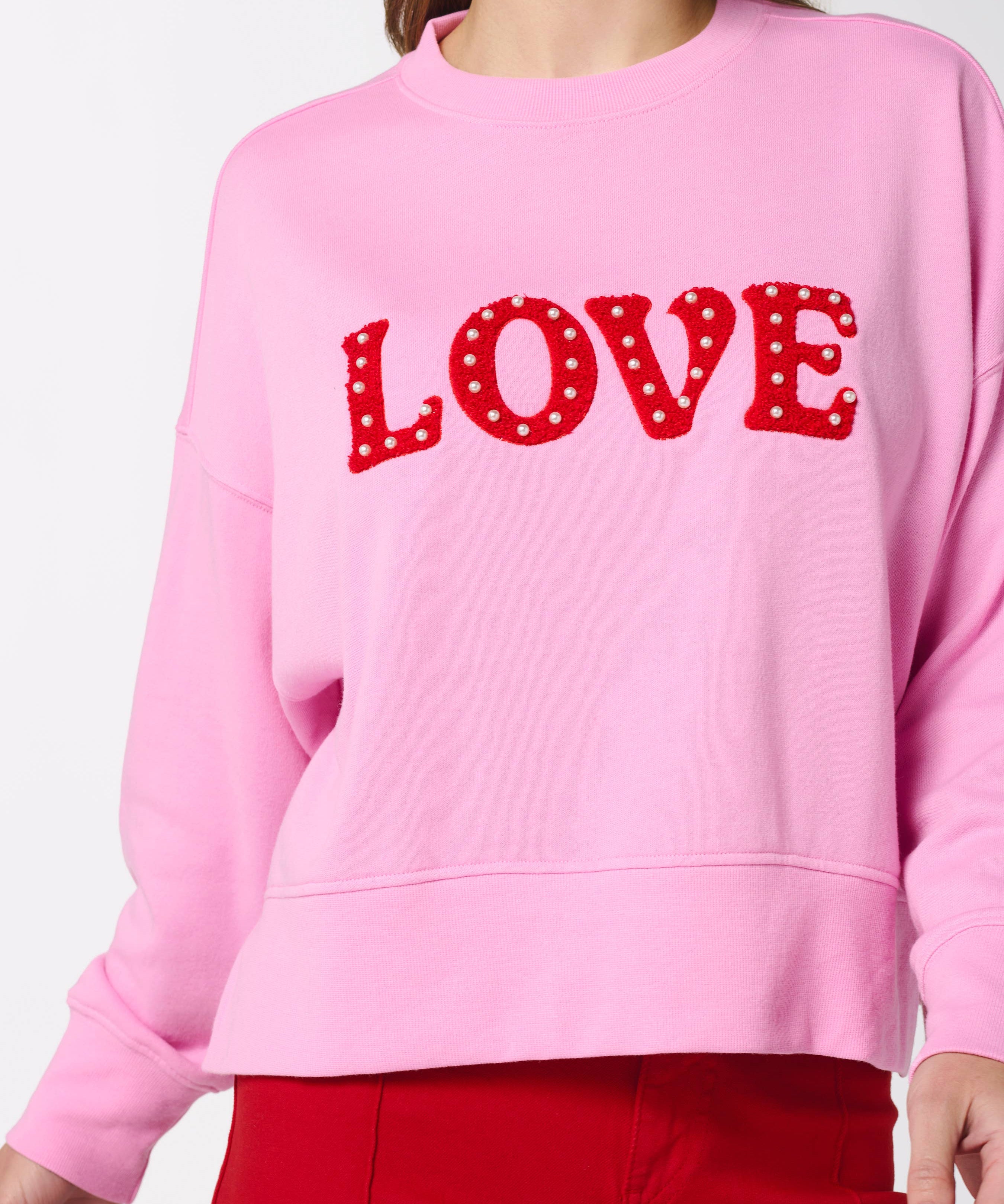 "LOVE" RELAXED SWEATSHIRT