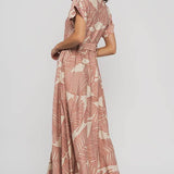 Forever Fern Belted Maxi Dress