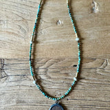 Turquoise Guardian Angel Necklace