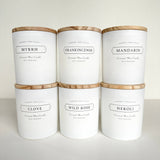 Myrrh Coconut Wax Candle | Frankincense, Amber, Oud