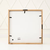 12x12 Wood framed blank sign w/removeable insert DIY 11032