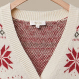 Christmas Forest Knit Sweater Cardigan