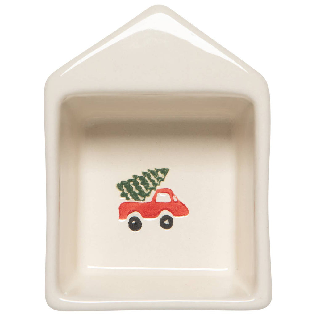 Glitzmas Christmas Dipping Dish W/ Tray Set