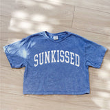 "Sunkissed" Cropped T-shirt