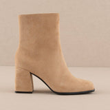 The Queens |  Almond Block Bootie