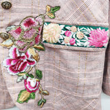 Sudden Sensation Blazer | Pink Jacket | Embroidered Jacket