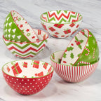Holiday Patterned Bowl