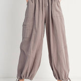 Jogger Harem Drawstring Pants