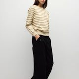 The Virginia Sweater | Henley Color Pop Cardigan