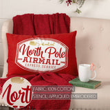 North Pole Airmail Pillow