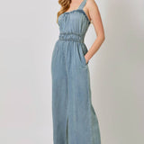 60576 Washed Tencel Jumpsuit