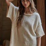 Baggy Knit Pullover Sweater