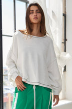 Open Back Sweater