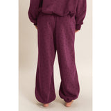 Star Print Elastic Waist Jogger Pants