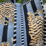 Tiger Print Cotton Tote Bag