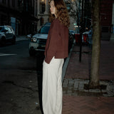 The Asher Sweater | Oversized Cropped Sweater