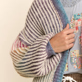 Pastel Rainbow Stripe Cardigan