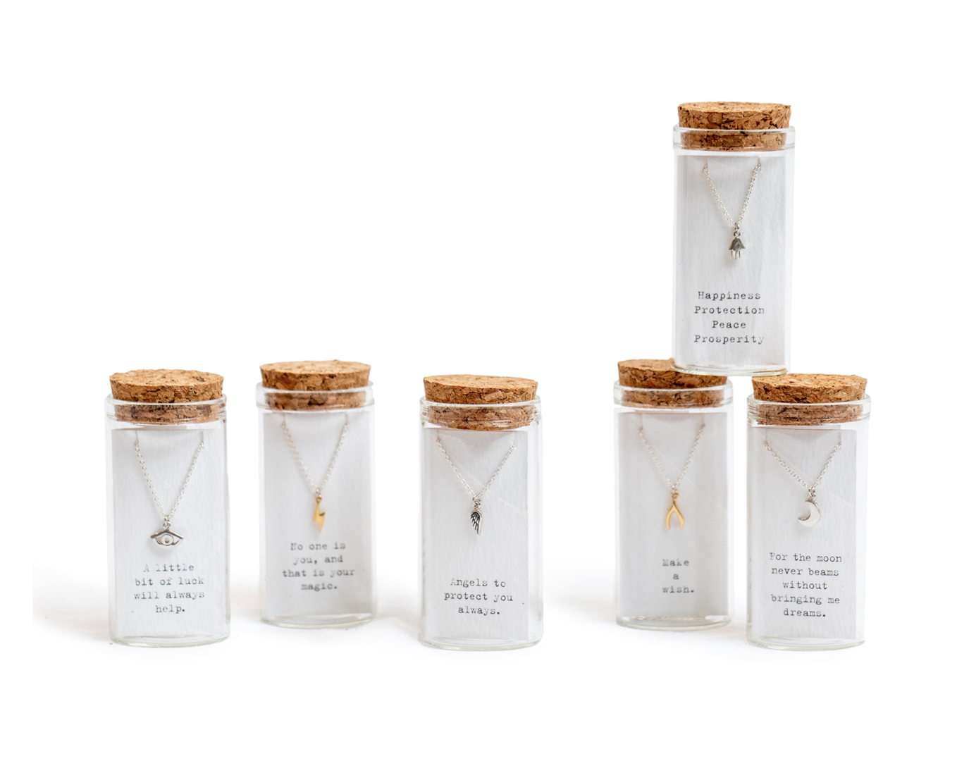 Message in a Bottle Necklace Collection