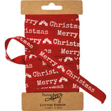 Merry Christmas Red Ribbon