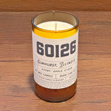 Zip Code Candle
