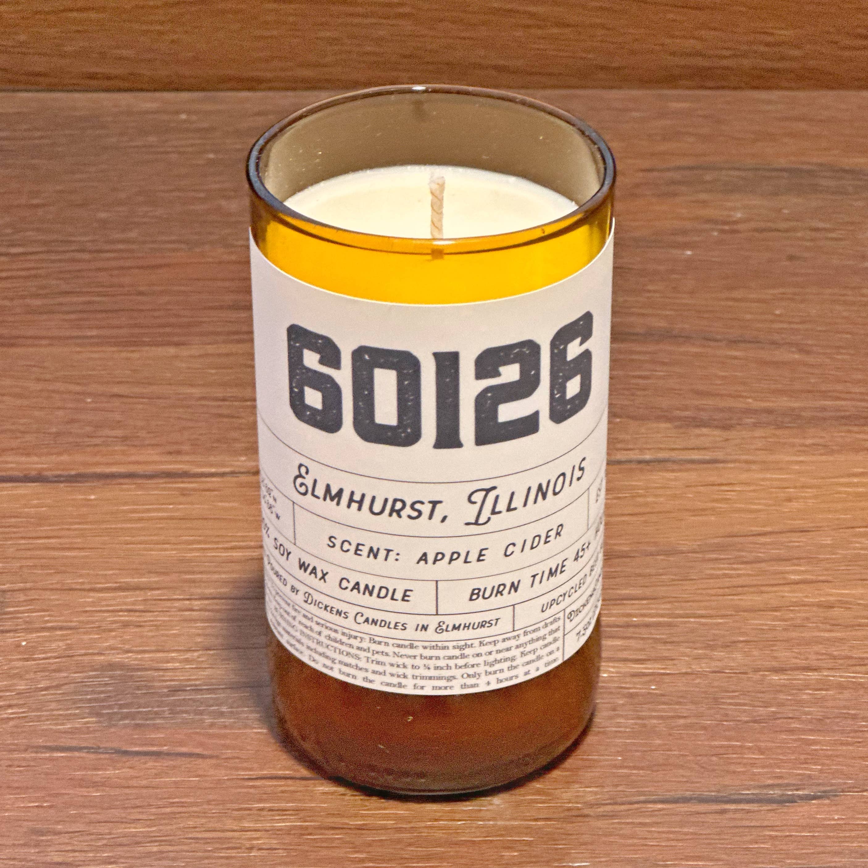 Zip Code Candle