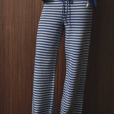 MID RISE STRIPE SWEATER PANTS