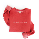 JESUS IS KING Graphic Sweatshirt