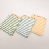 Herringbone Turkish Towels – Organic, Soft & Handwoven